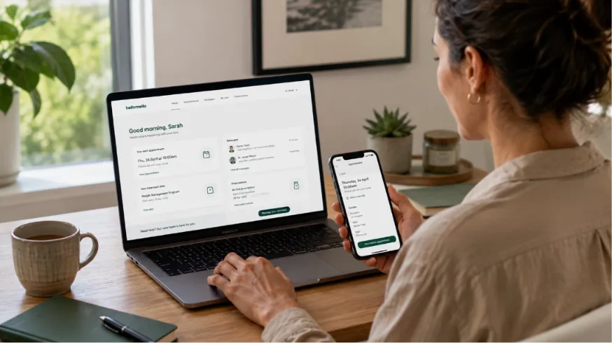 manage everything through your patient portal